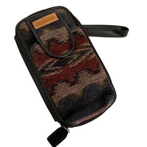 Pendleton Wool Zip Up Wristlet Wallet